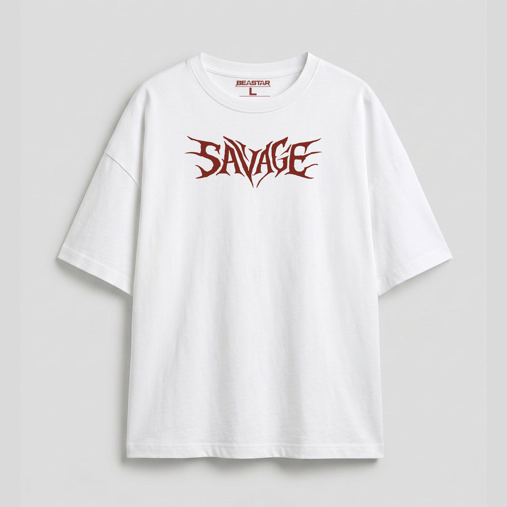 BEASTAR B5 Oversize Sırt Baskılı T-Shirt