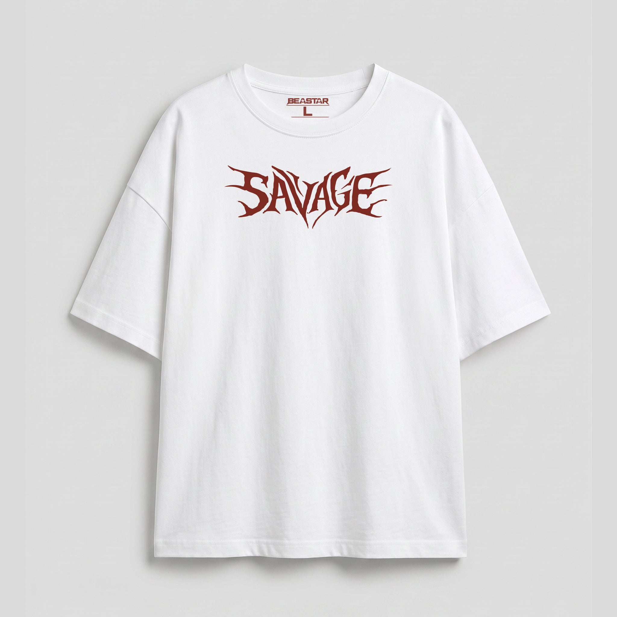 BEASTAR B5 Oversize Sırt Baskılı T-Shirt