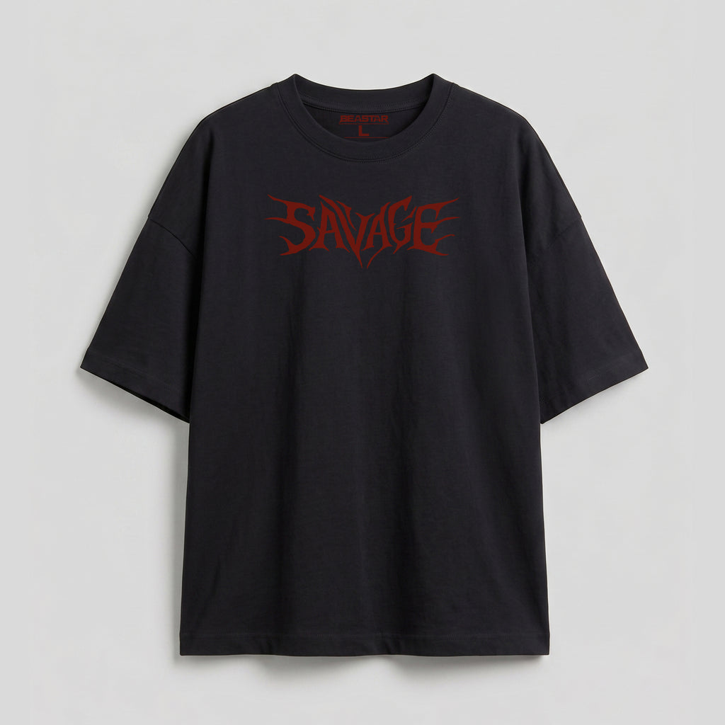 BEASTAR B5 Oversize Sırt Baskılı T-Shirt