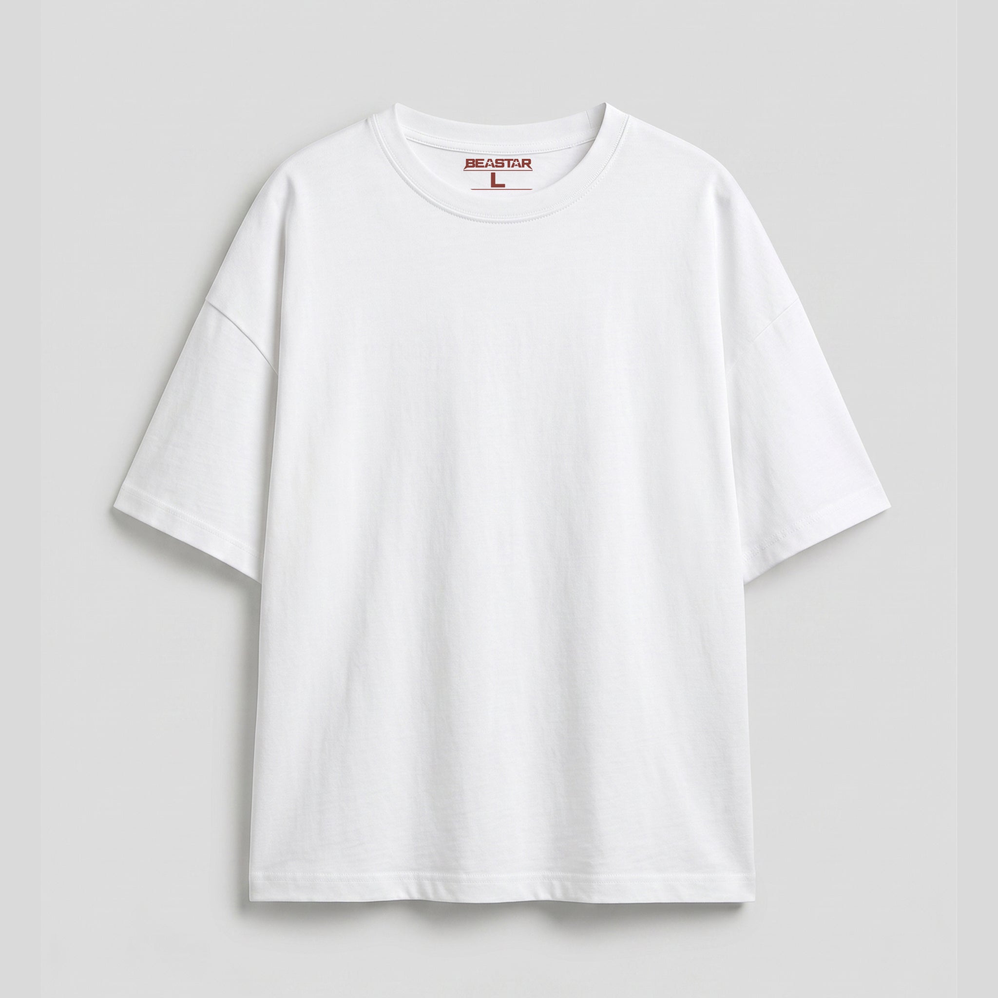 Oversize Basic Beyaz Tişört