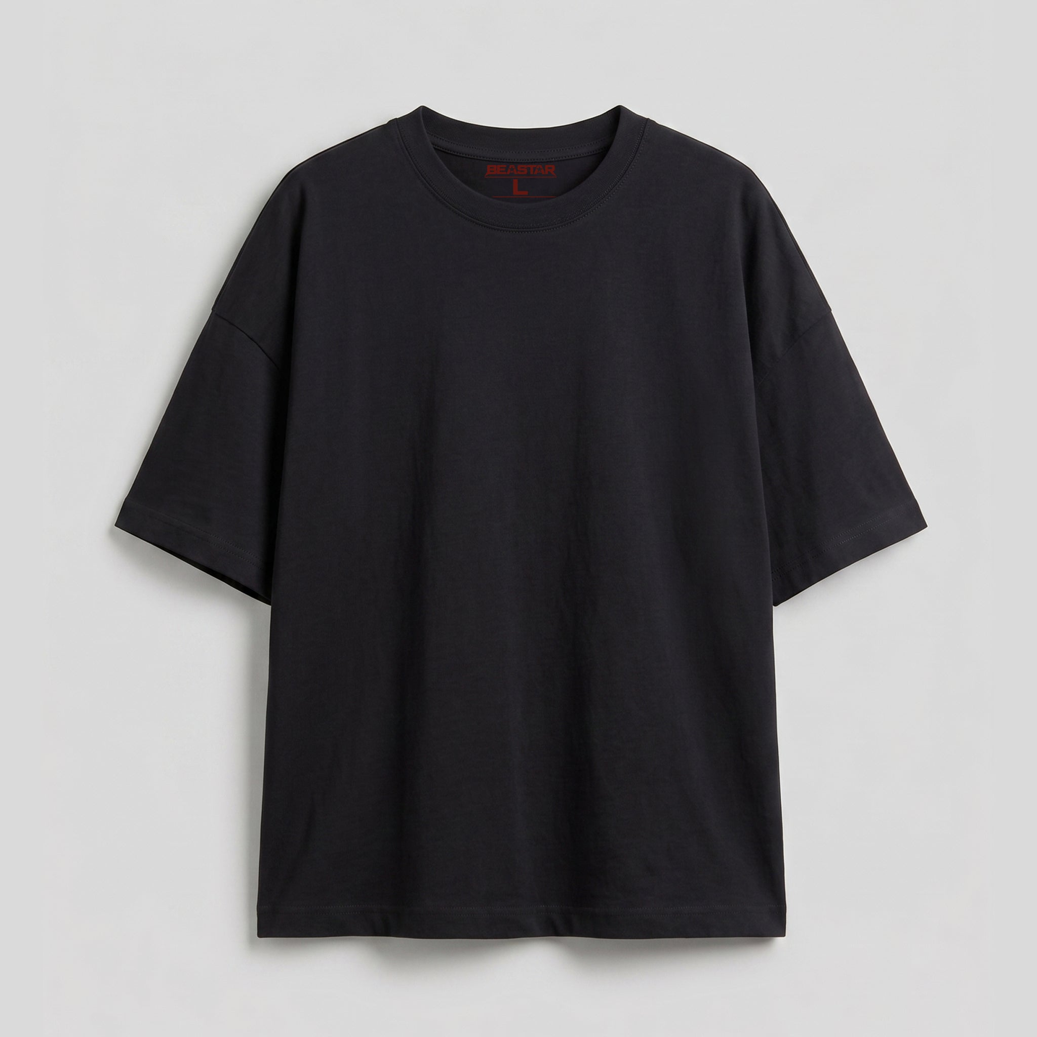 Oversize Basic Siyah Tişört